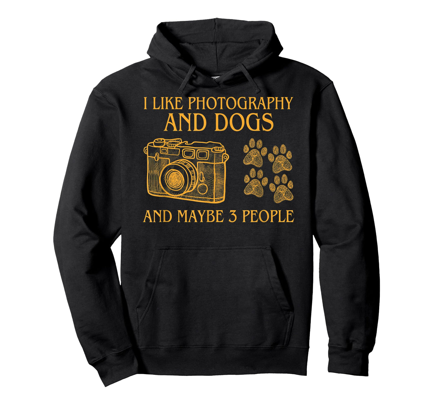 i like photography and dogs and maybe three people T-Shirt