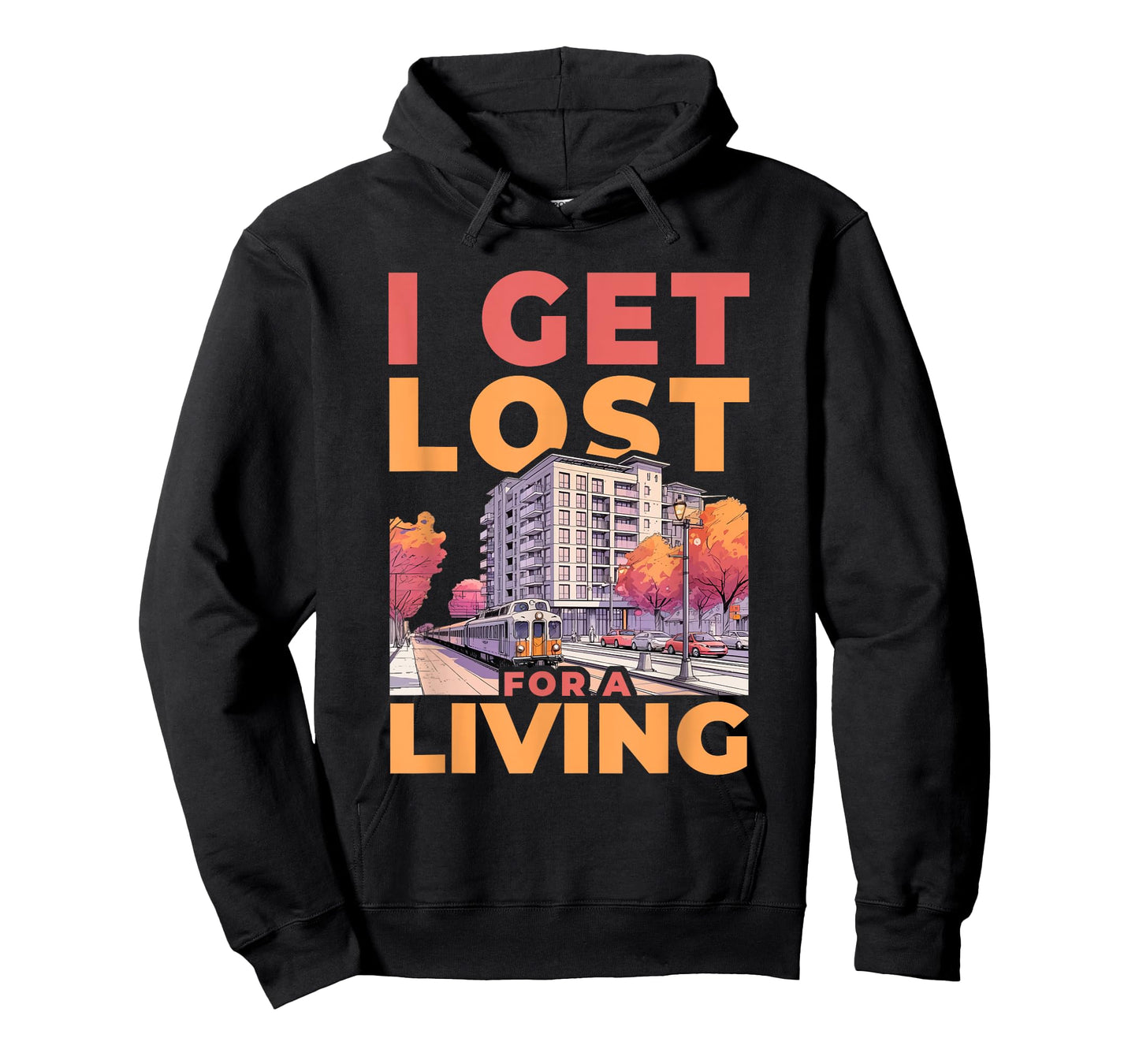 I Get Lost for A Living Funny Real Estate Agent T-Shirt