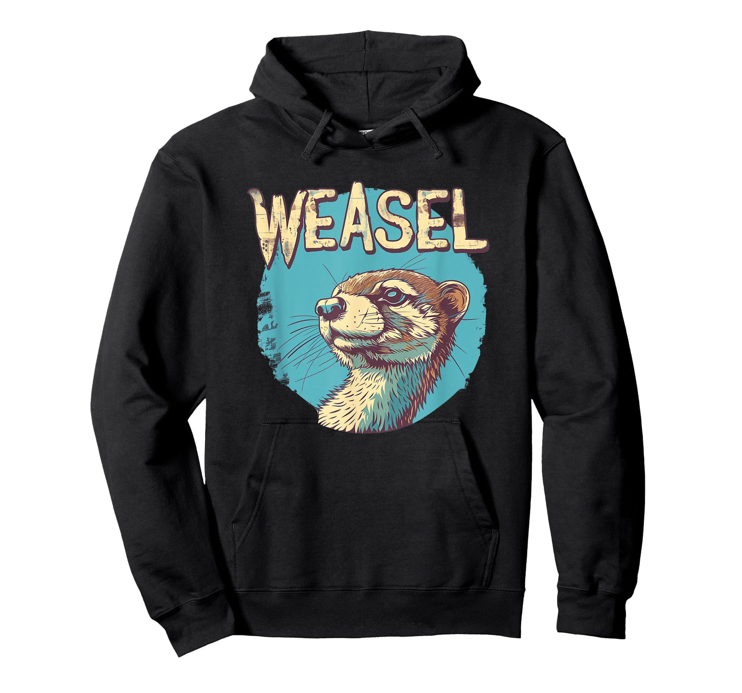 Funny Weasel Face Outfit for Man and Woman T-Shirt