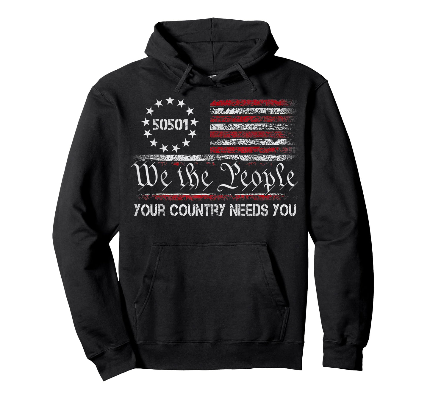 50501 Shirt Your Country Needs You American Flag T-Shirt