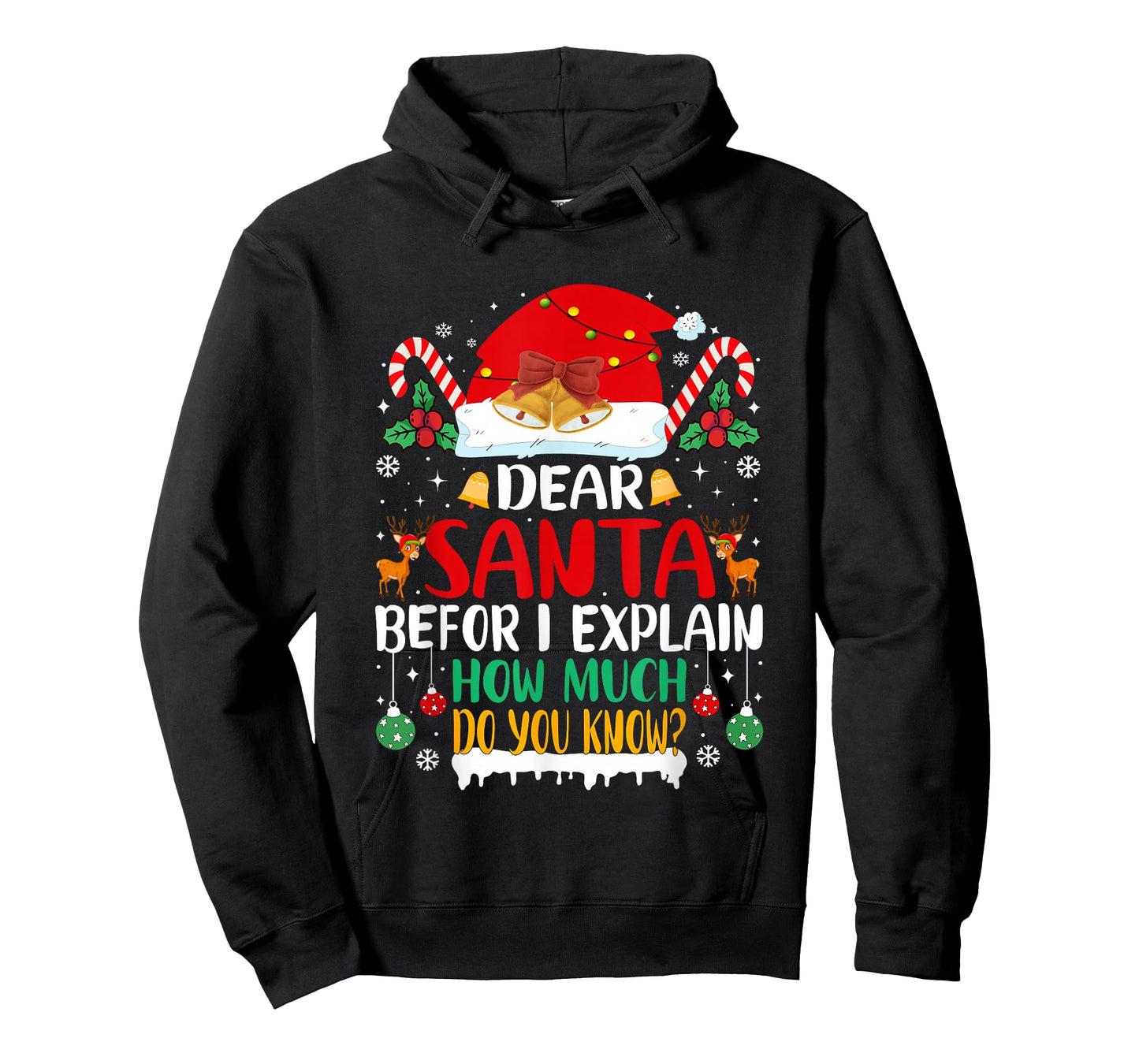 Funny Christmas Kids Adults Dear Santa I Can Explain T-Shirt