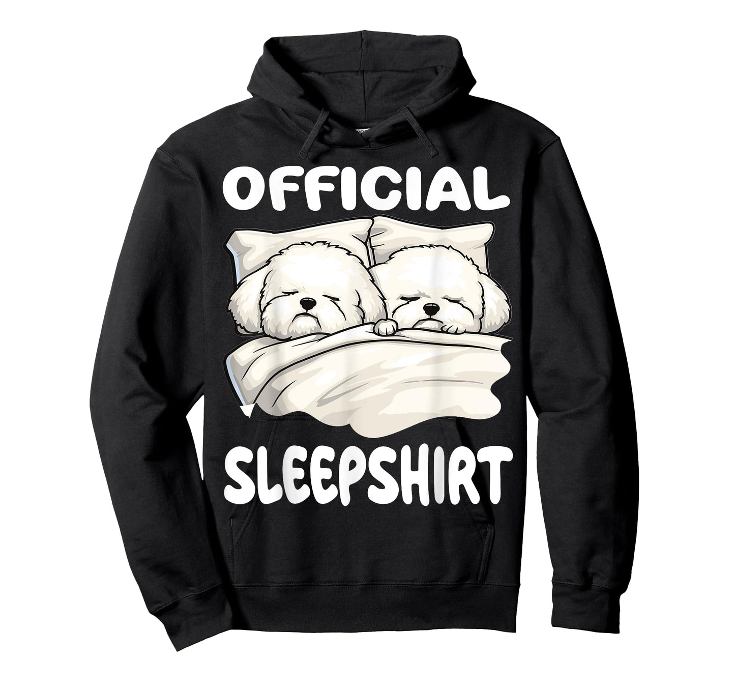 Bichon Frise Dog Official Sleepshirt Pajamas Nightgown T-Shirt for Men Women Kids