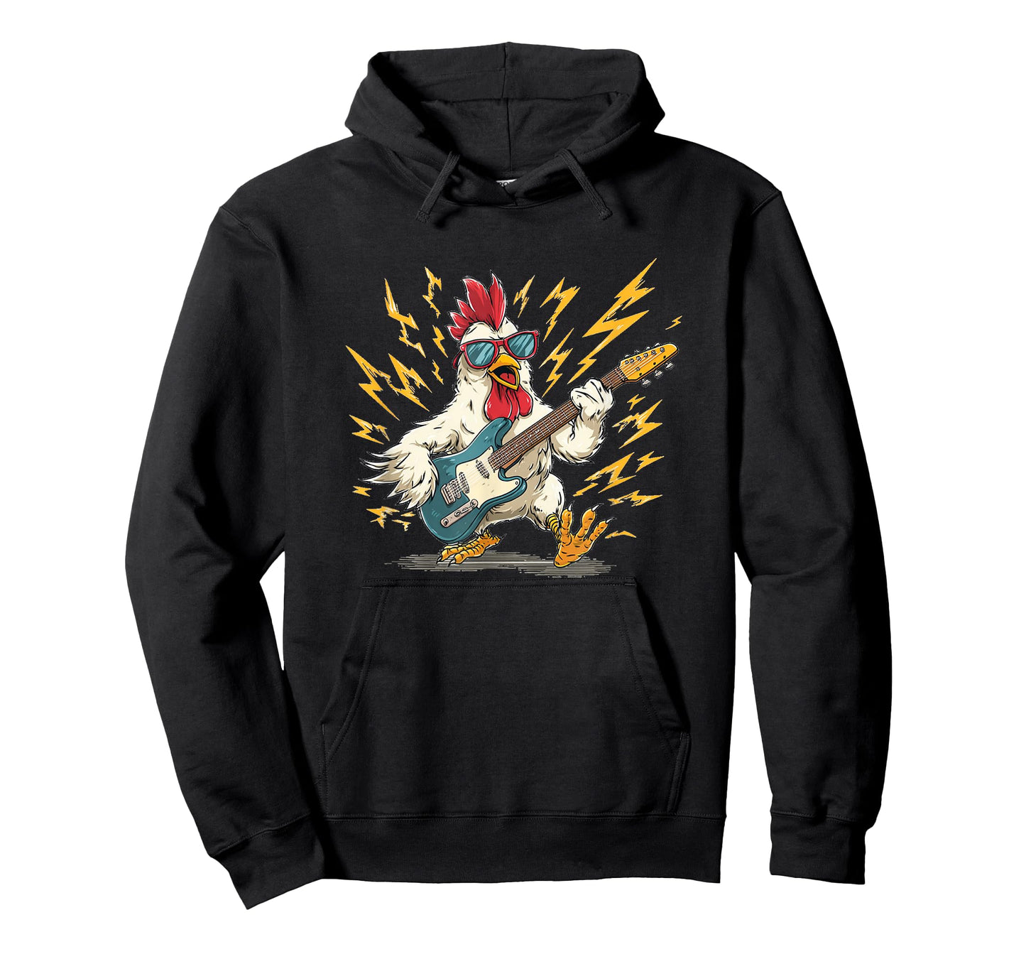 Pretty Chicken Costume for Guitarists Lovers T-Shirt