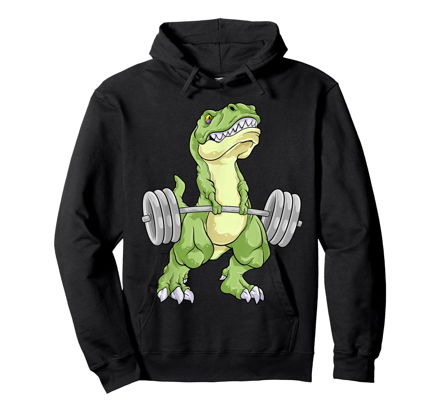 Dinosaur Gym Weightlifting T-Rex Fitness Workout Deadlift T-Shirt