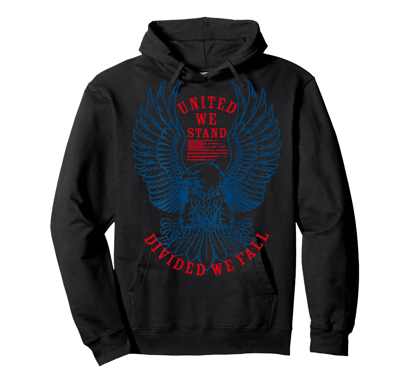 United We Stand Divided We Fall (on back) T-Shirt