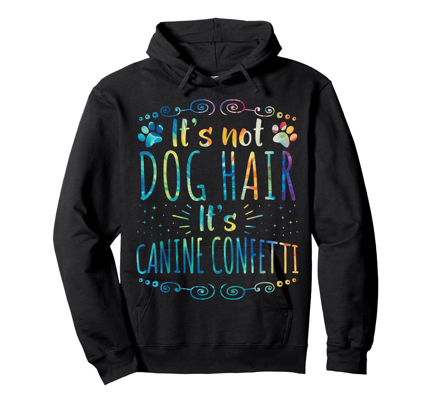 Funny Tie-dye Dog Grooming Pet Owner Groomer Canine Confetti T-Shirt