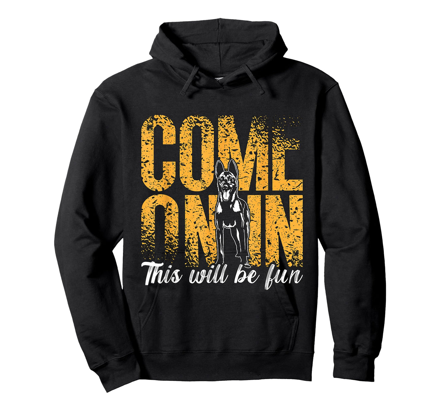 Come On In This Will Be Fun Dog Lovers Belgian Malinois T-Shirt