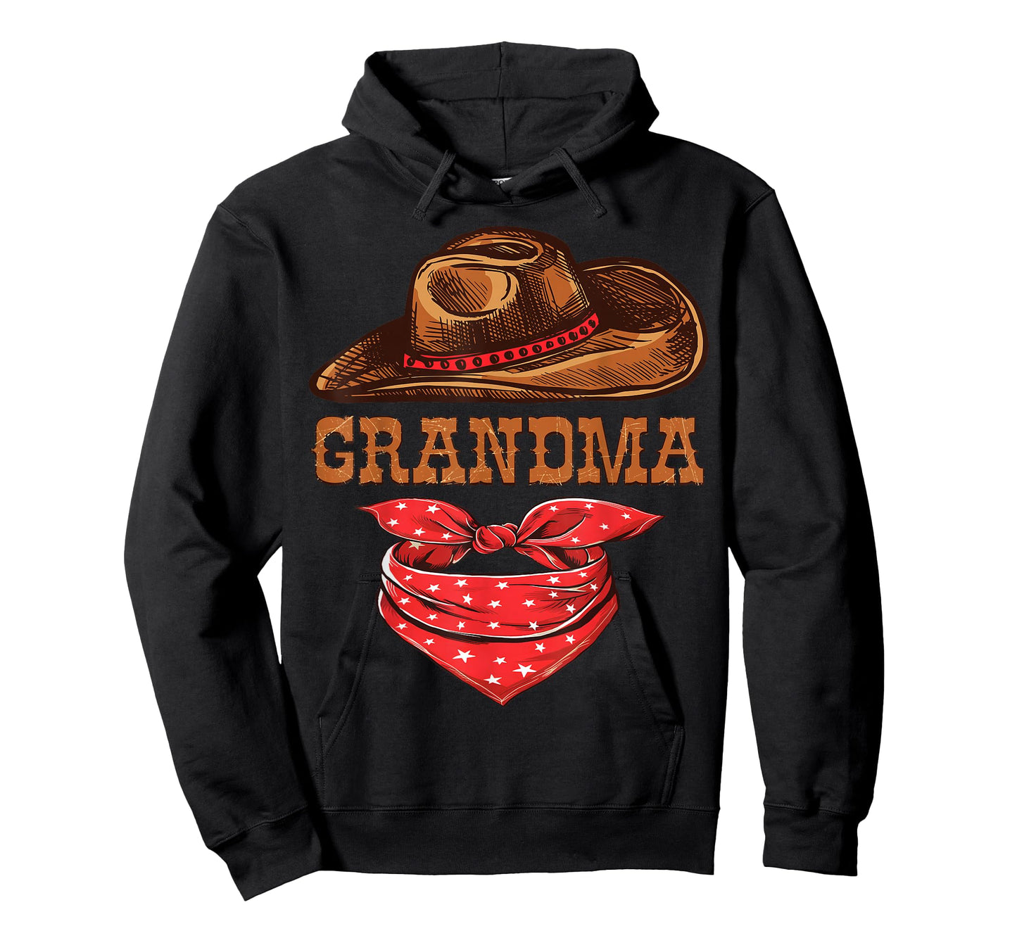 Grandma Western Birthday Cowboy Cowgirl Family Matching T-Shirt