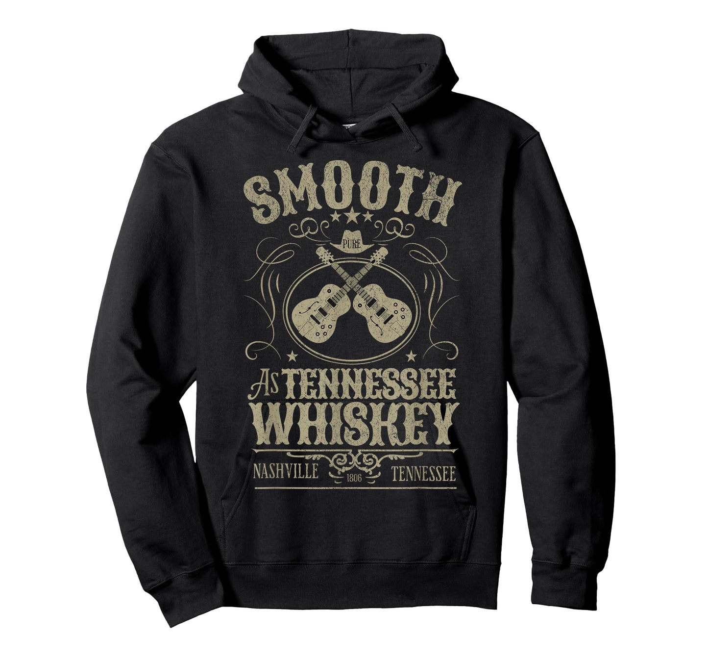 Smooth As Tennessee Whiskey Country Music Bourbon Vintage T-Shirt