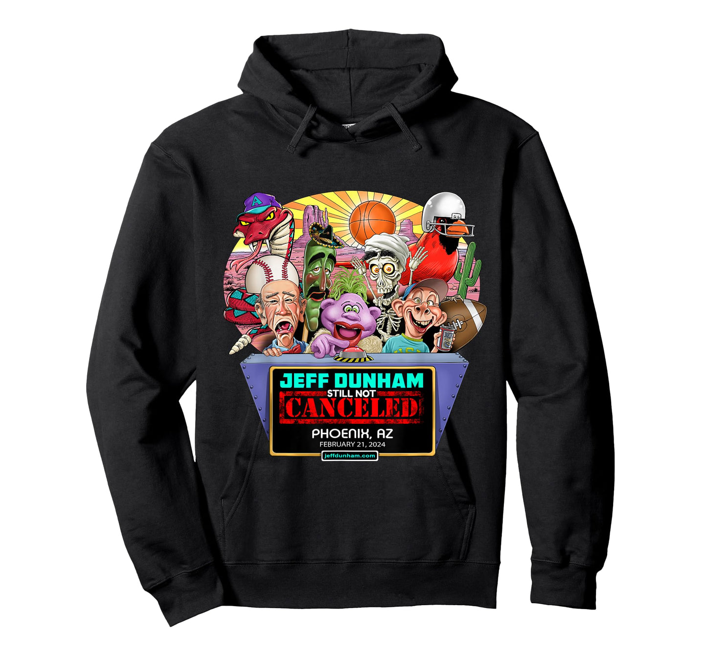Jeff Dunham Phoenix, AZ (2024) T-Shirt