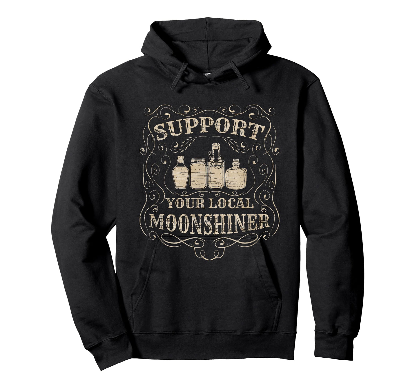 Support Your Local Moonshiner - Moonshine Drinking T-Shirt