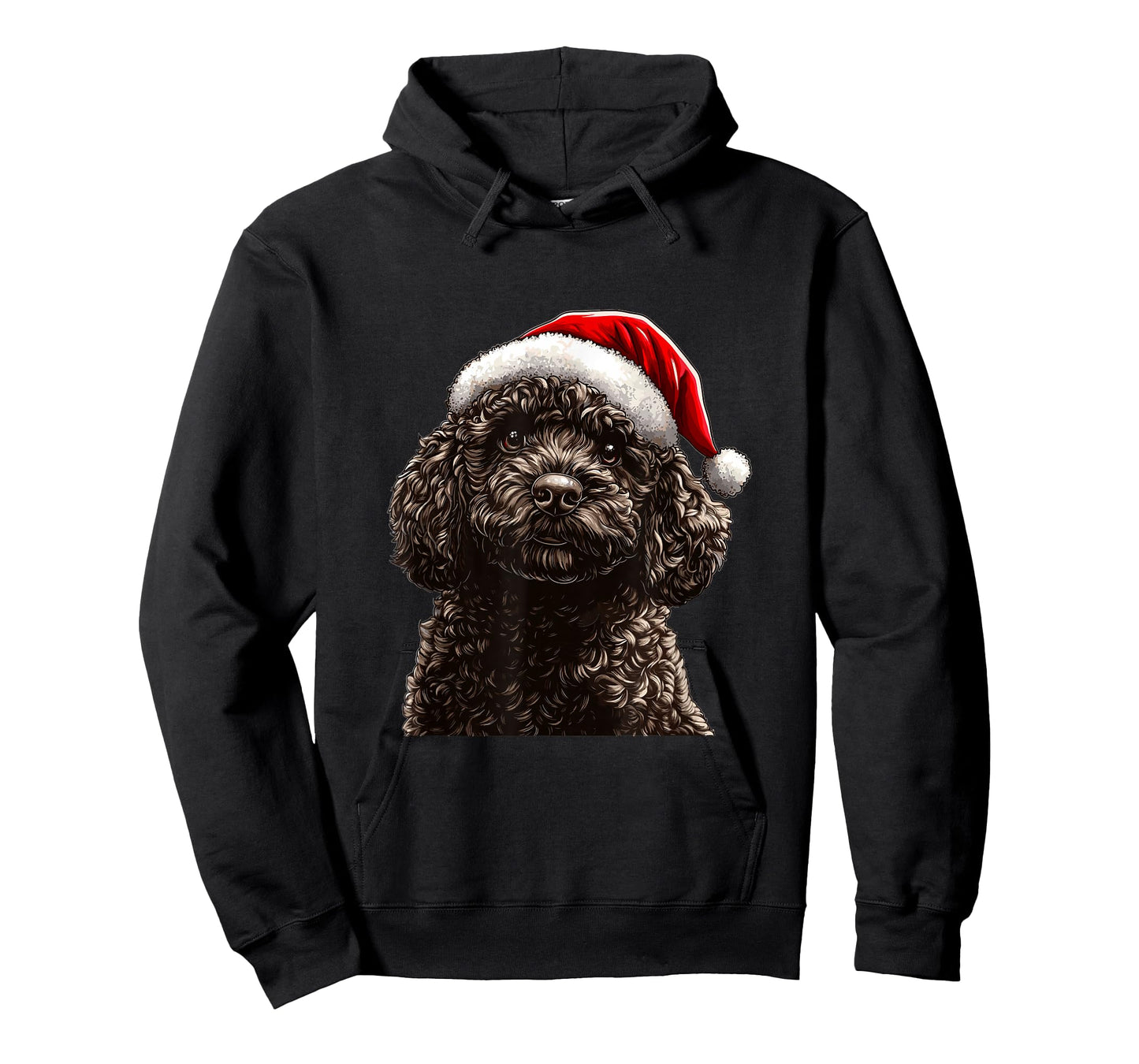 Cute Spanish Water Dog Christmas Merry X-mas Graphic T-Shirt