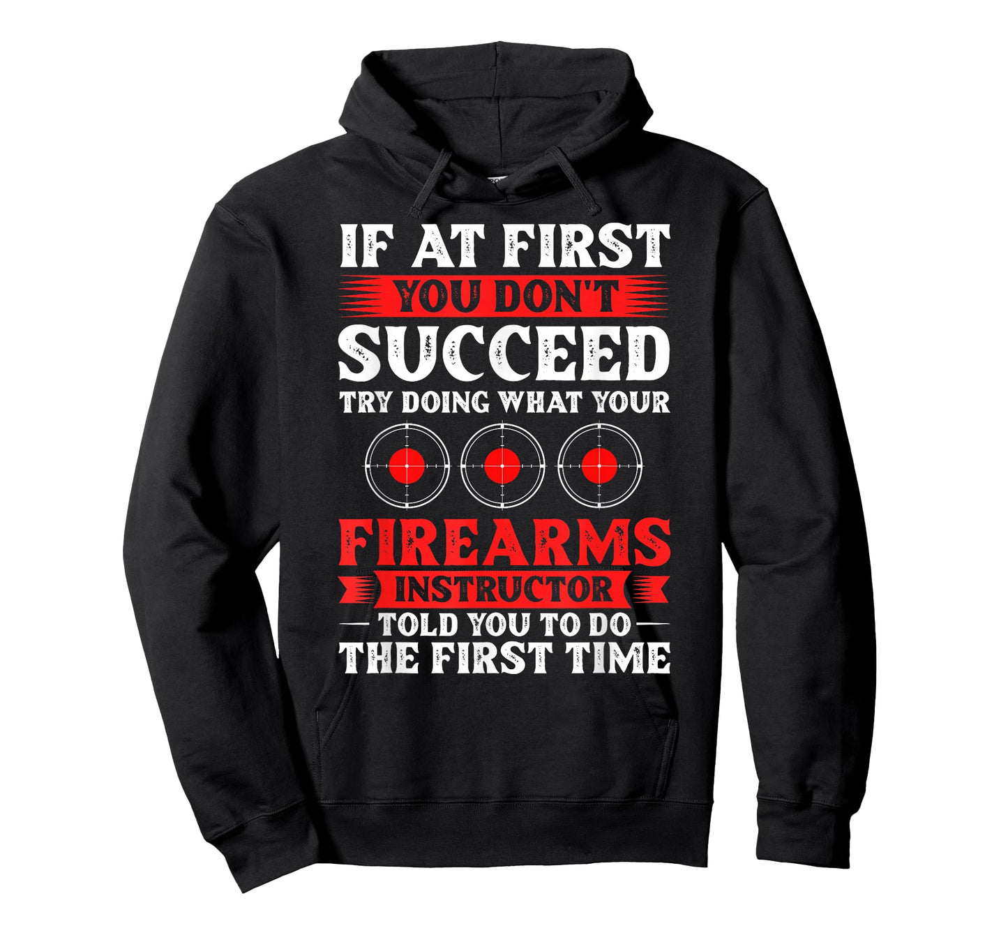 Firearm Instructor Gun Shooting Safety Weapon Training T-Shirt