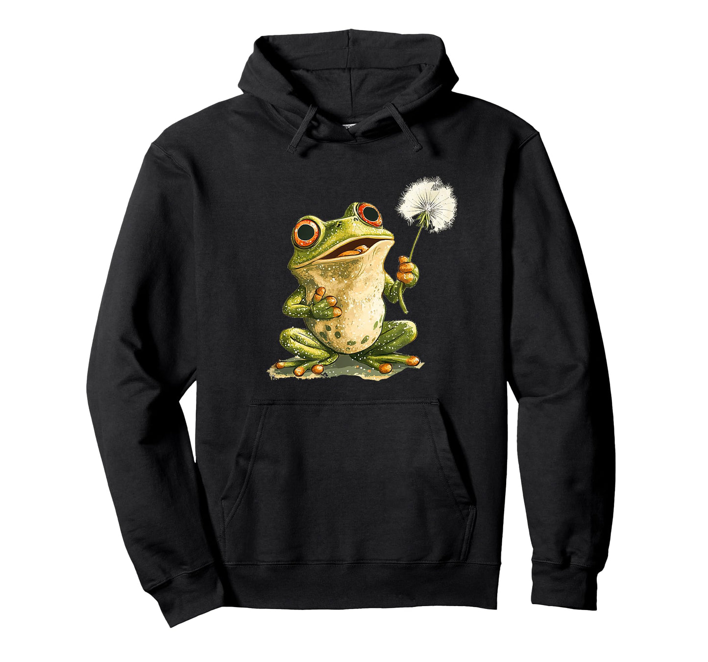 Nice Frog blows Dandelion Flower Costume T-Shirt