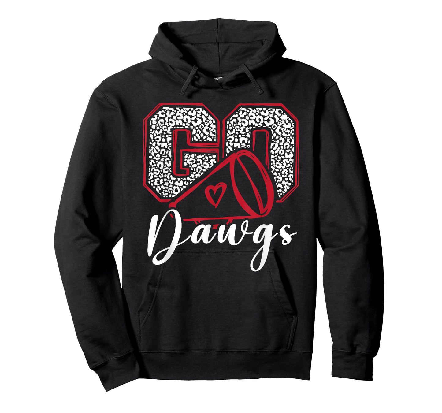 Go Dawgs Funny Bulldog for Men Women Kids Boys Girls T-Shirt
