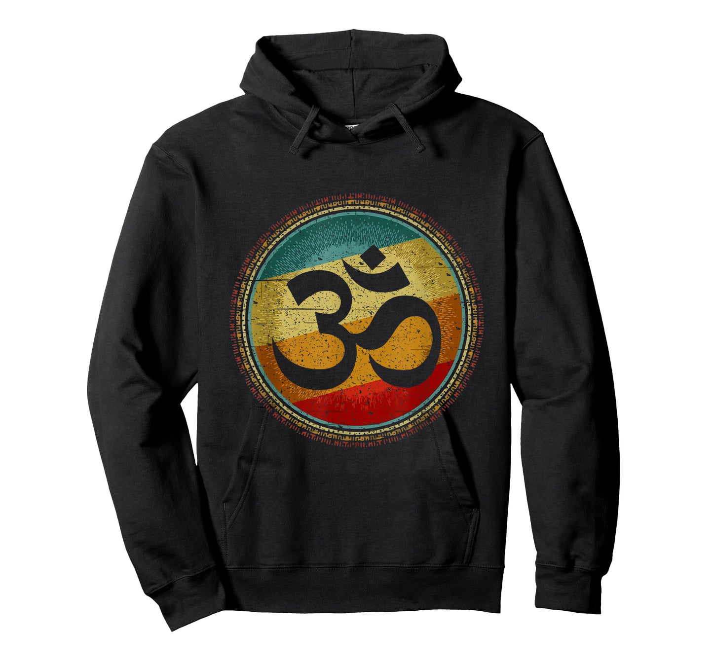 Om Ohm Symbol Retro Vintage 80s Style Meditation Yoga T-Shirt