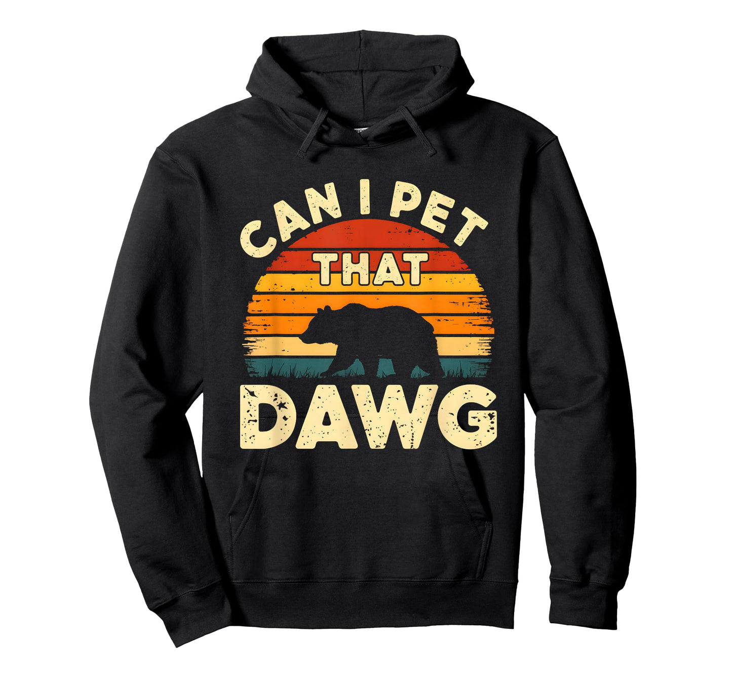 Can I Pet That Dog Funny Dawg Bear Hiking Pet Dog Lover T-Shirt