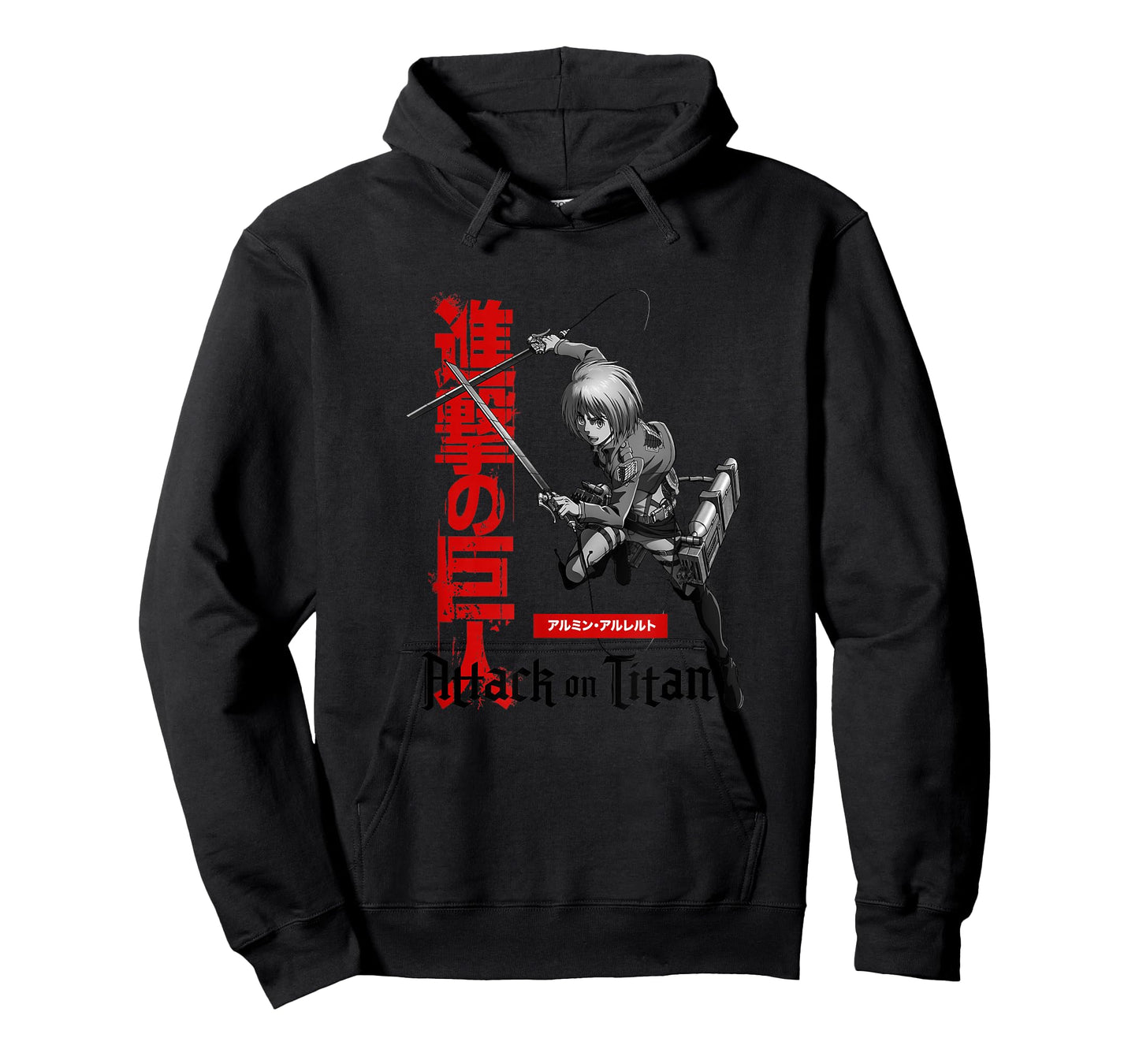 Attack on Titan Season 3 Armin with Kanji AOT Anime T-Shirt