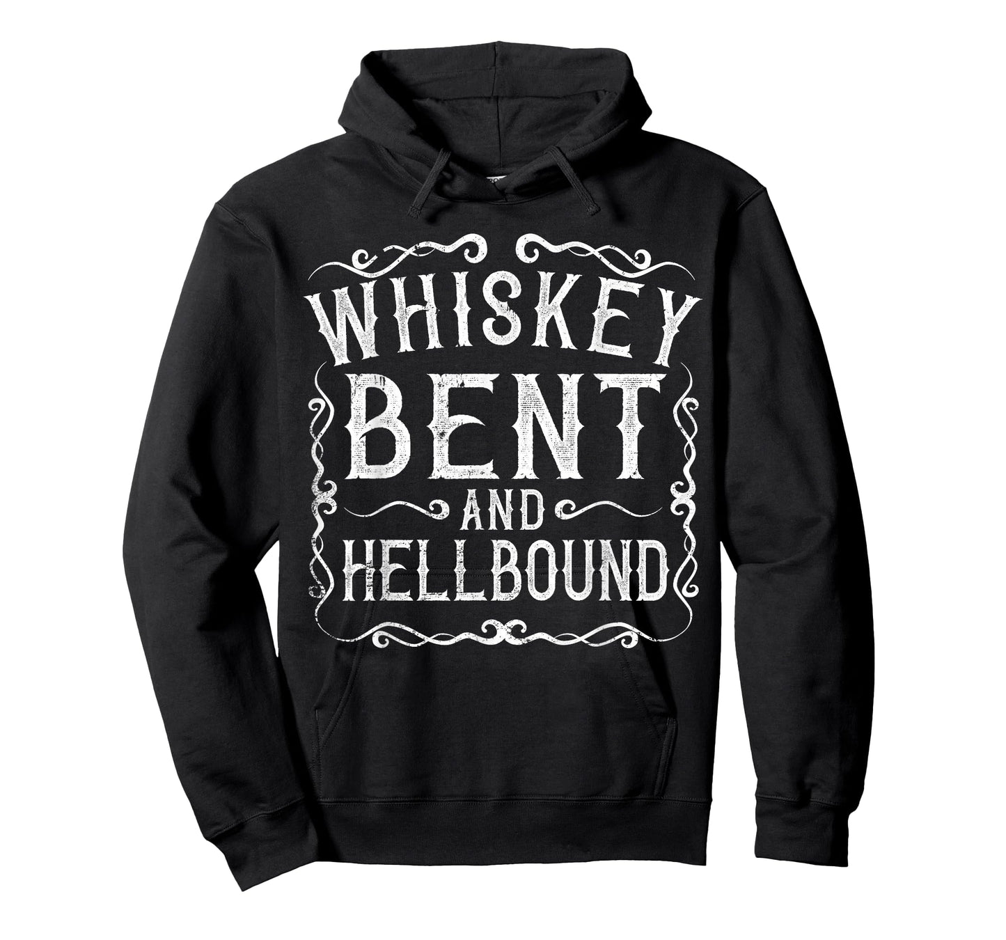Whiskey Bent And Hellbound Shirt Country Biker Bourbon Gift T-Shirt