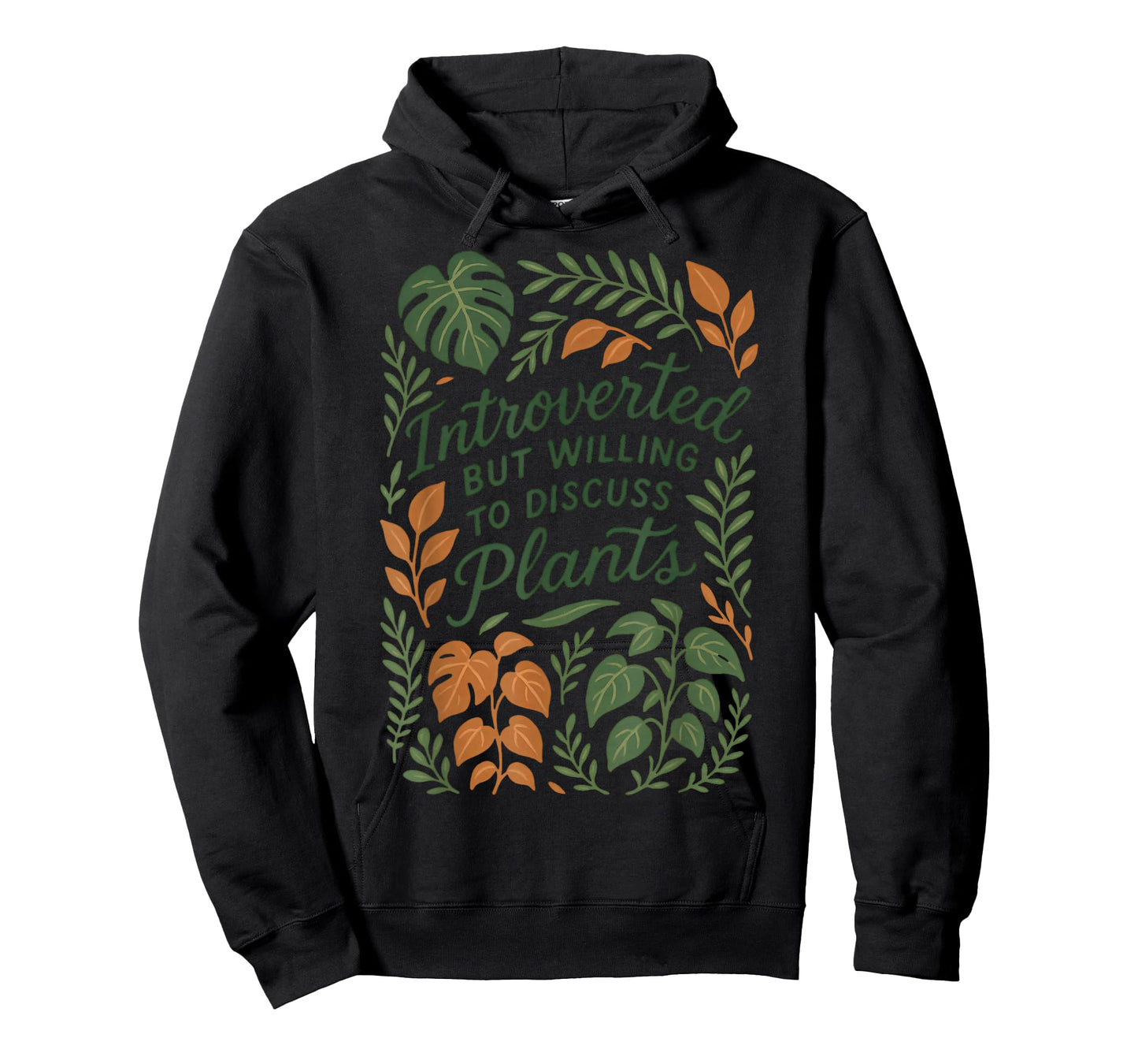 Introverted But Willing to Discuss Plants Funny Botanical T-Shirt