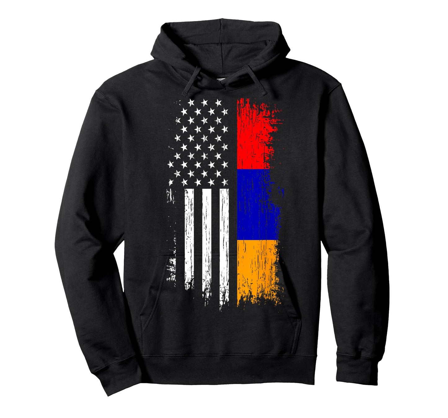 Armenian American Flag T Shirt - Pride Armenia USA Tees T-Shirt