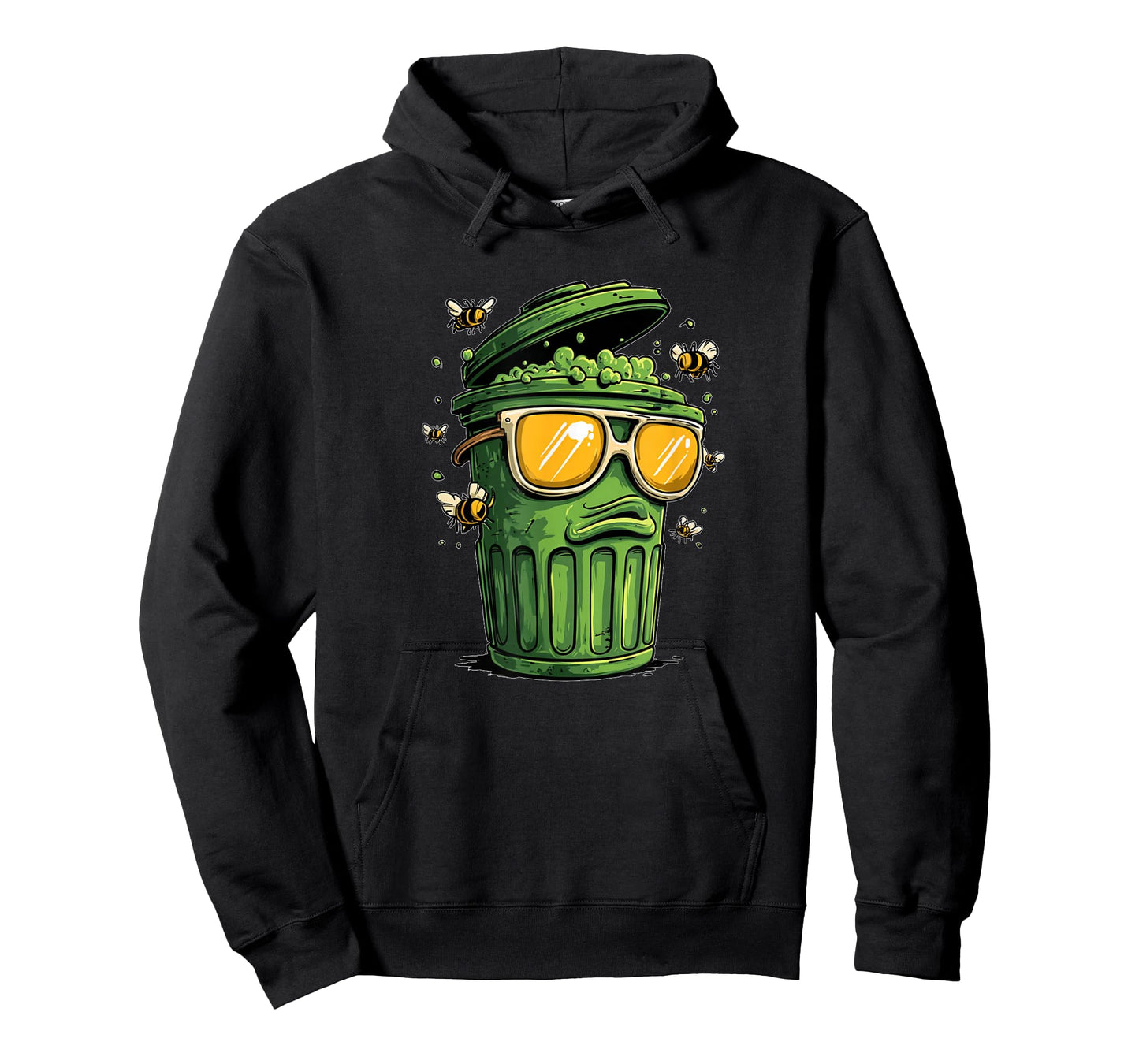 Stinky Trash Can with Bold Shades for Boys and Girls T-Shirt