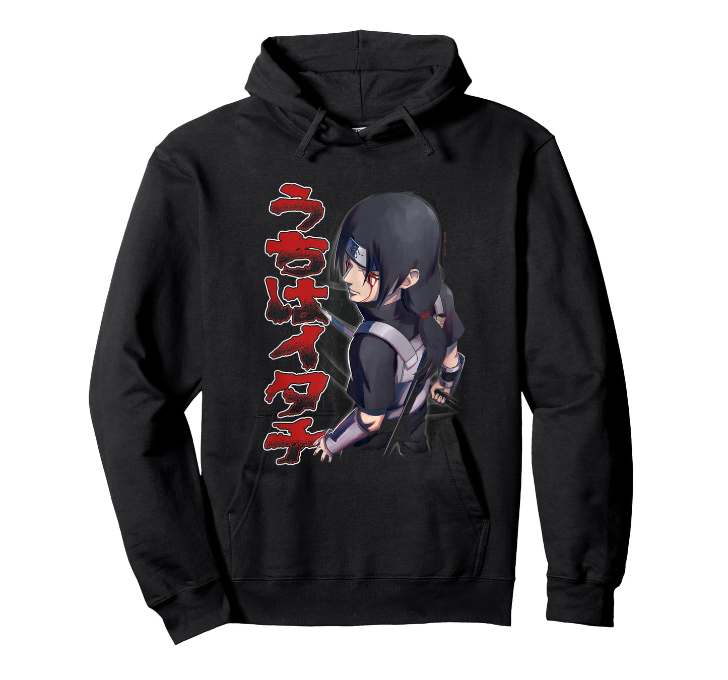 Naruto Shippuden Itachi Stance & Kanji T-Shirt