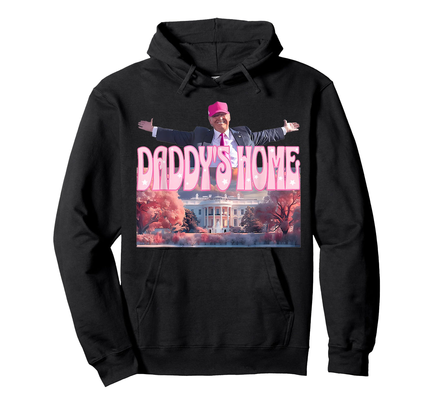 Funny Daddy's Home Trump Pink 2024 Take America Back 2024 T-Shirt