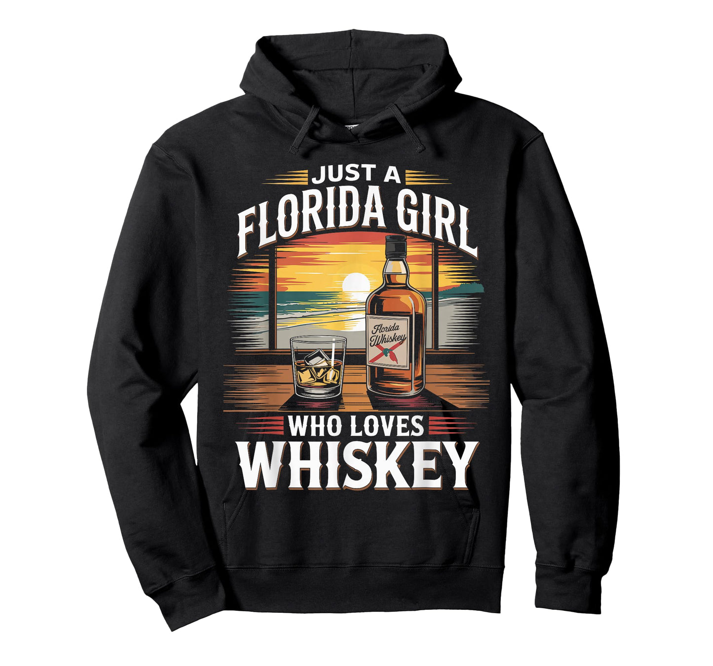 Just a Girl Who Loves Whiskey Florida T-Shirt