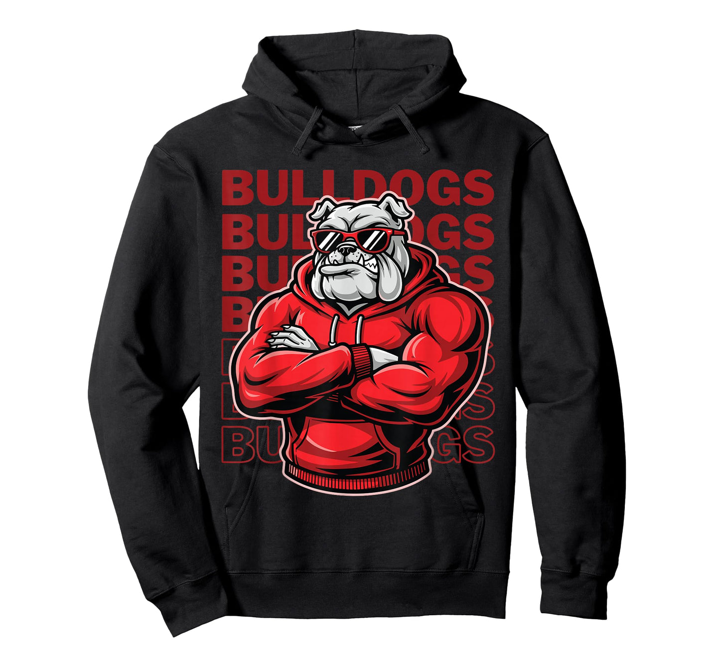 Bulldogs Tshirt Retro Bulldogs Gift for Men Women Boys Girls T-Shirt
