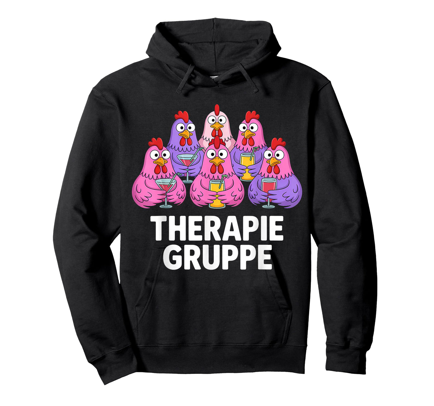 Therapy Group Girls Evening Chickens Girls Group T-Shirt
