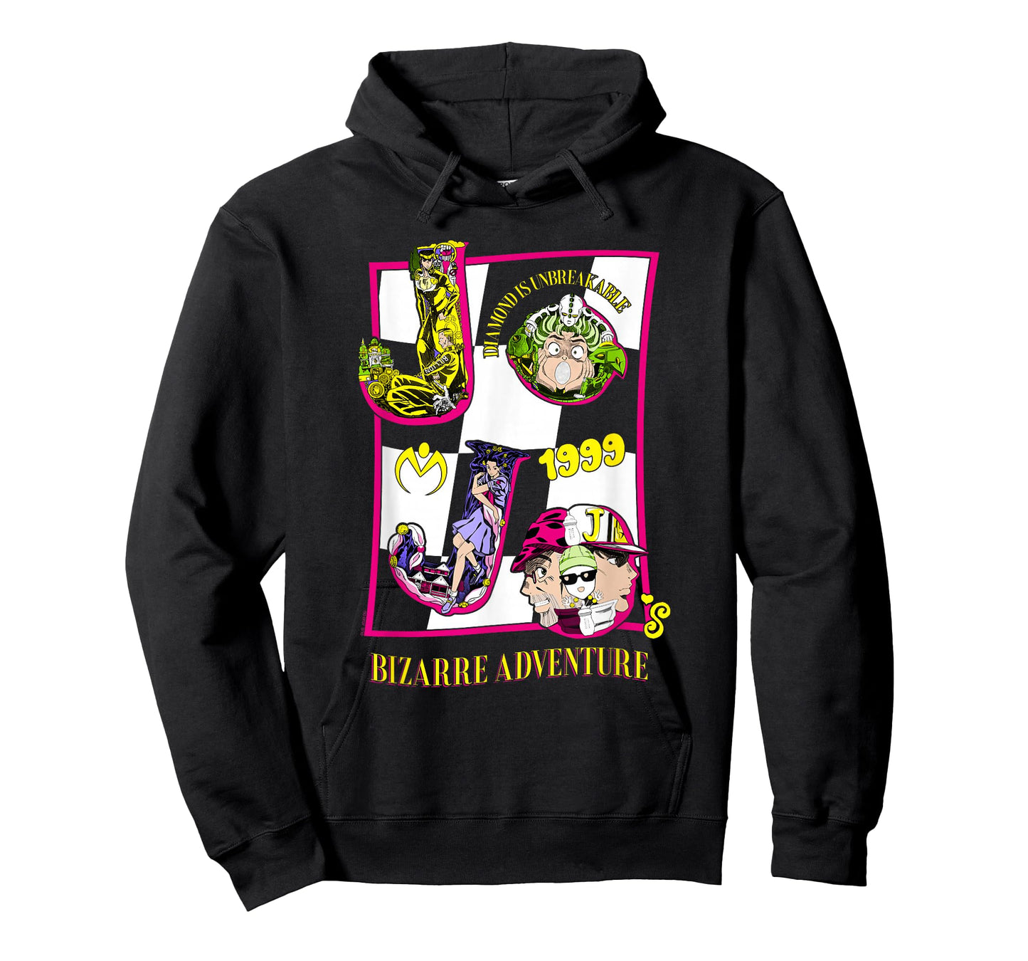 JoJo's Bizarre Adventure Character Letters Anime T-Shirt