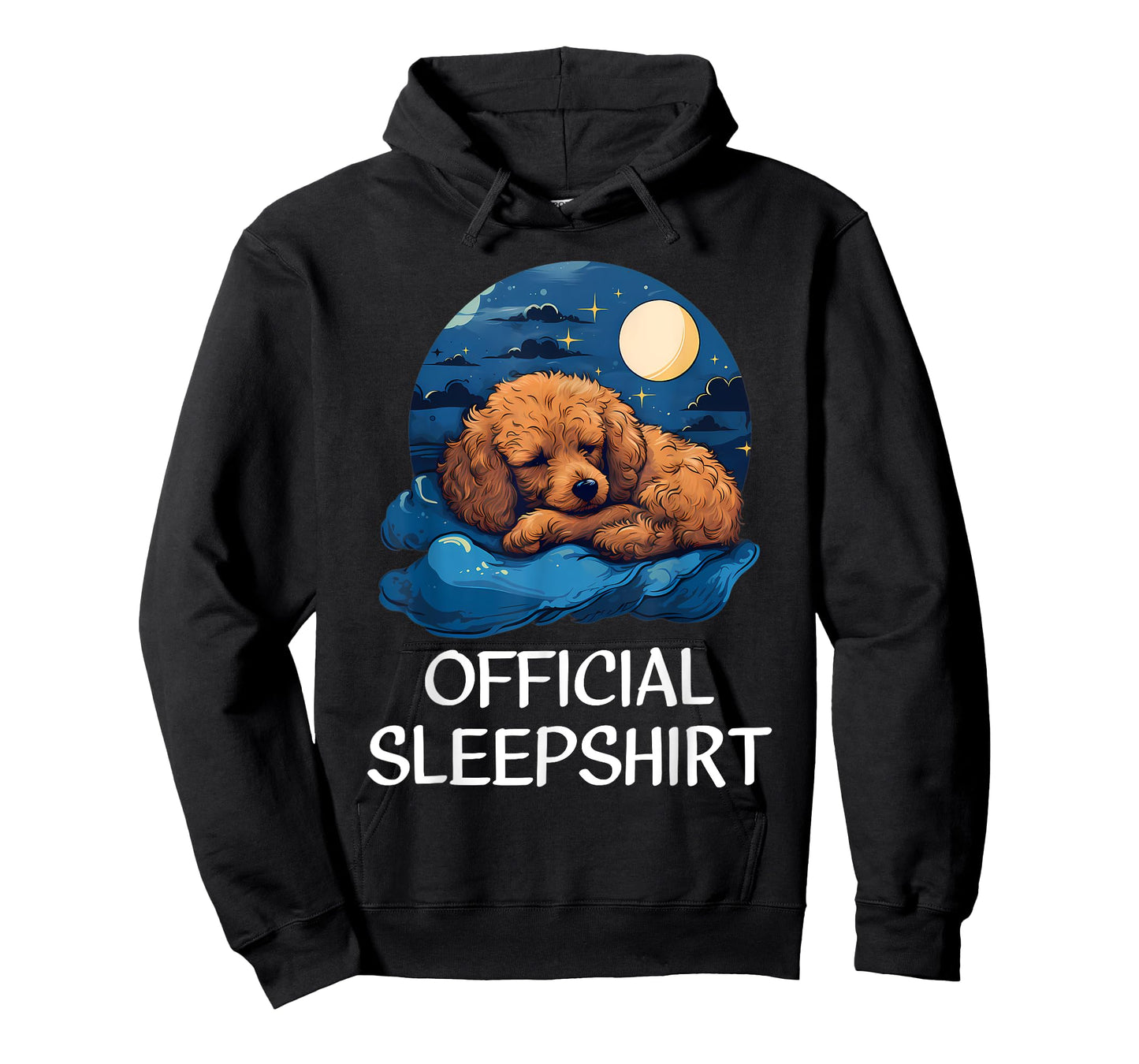 Official Sleepshirt Poodle Nightshirt Pajama for Him Her T-Shirt