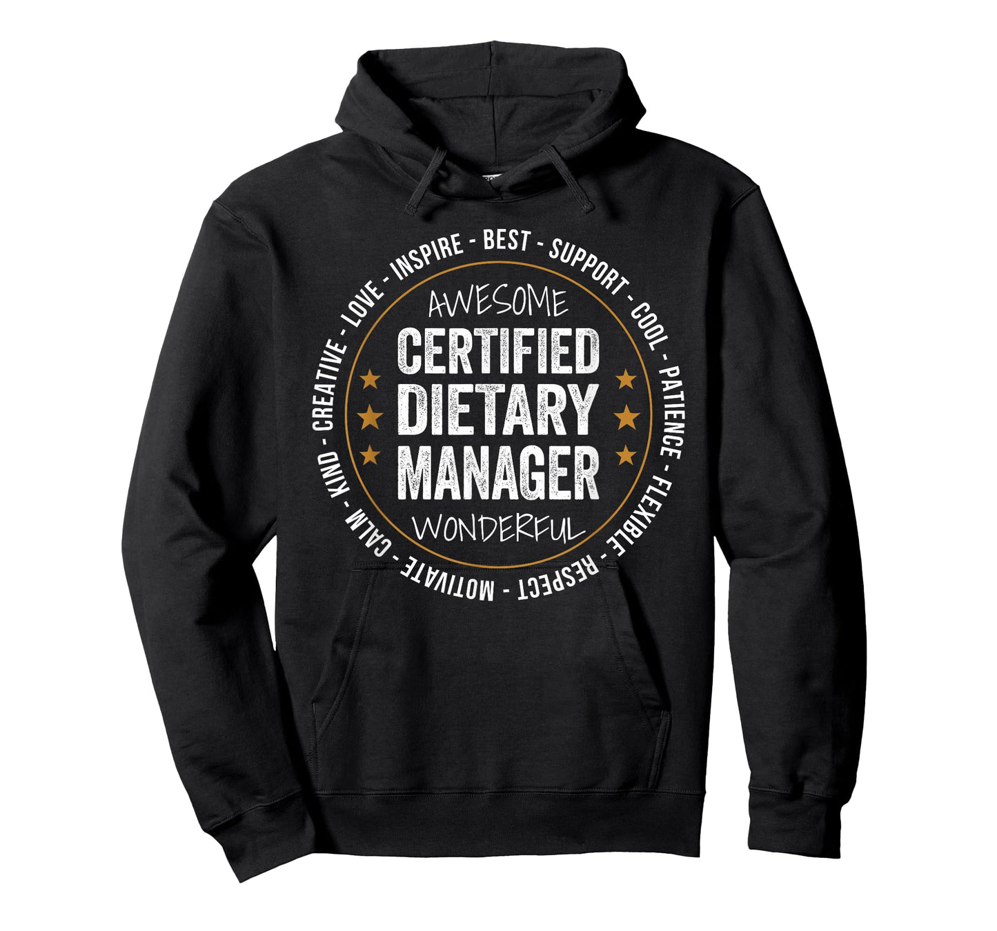Certified Dietary Manager Gifts Appreciation Funny T-Shirt