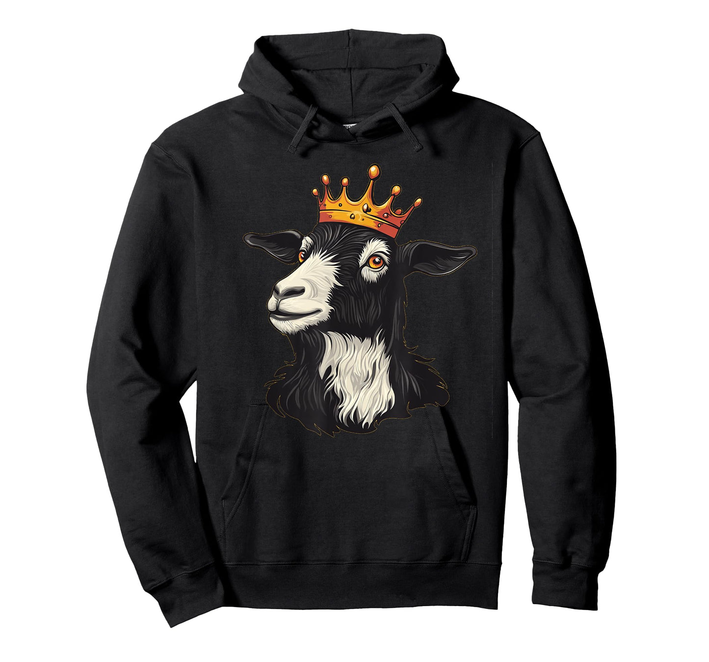 Funny King Goat with Crown Costume T-Shirt