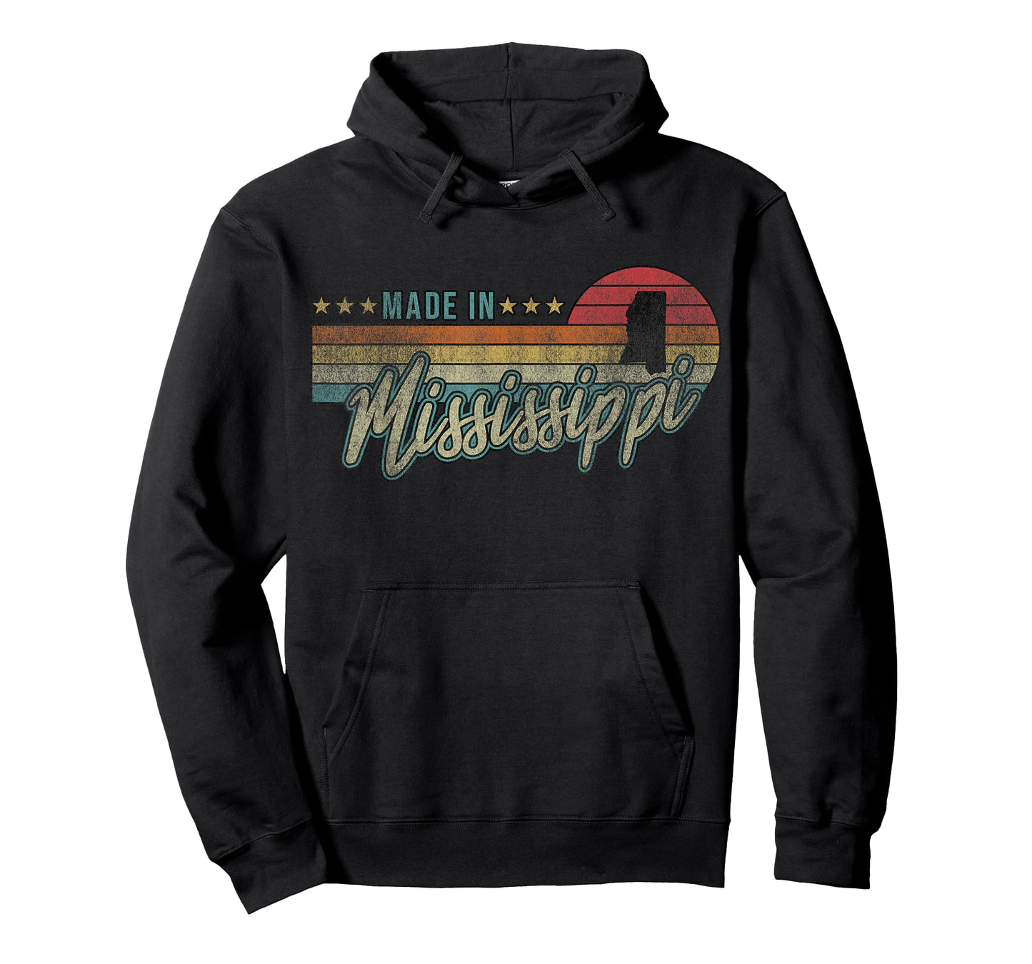 Mississippi State Vintage Proud Women Mens Gift T-Shirt