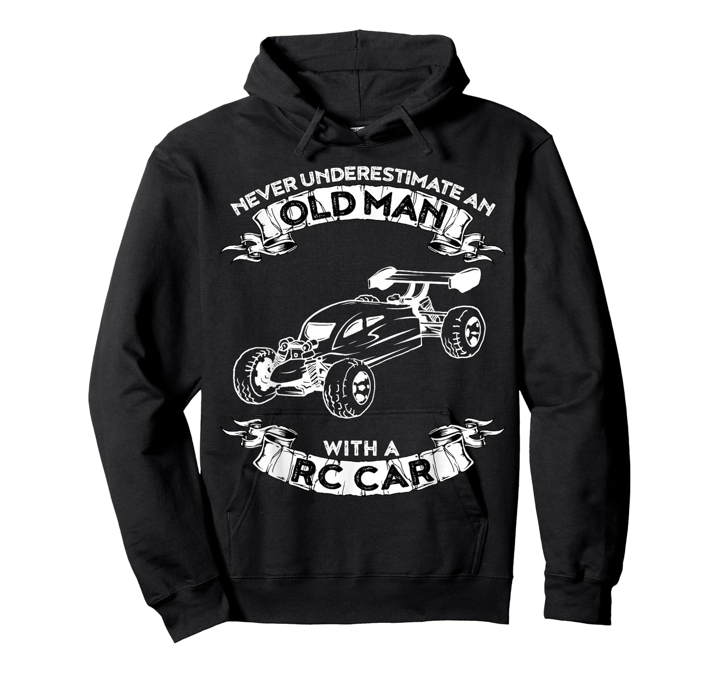 Never Underestimate an Old Man with a RC car T-Shirt