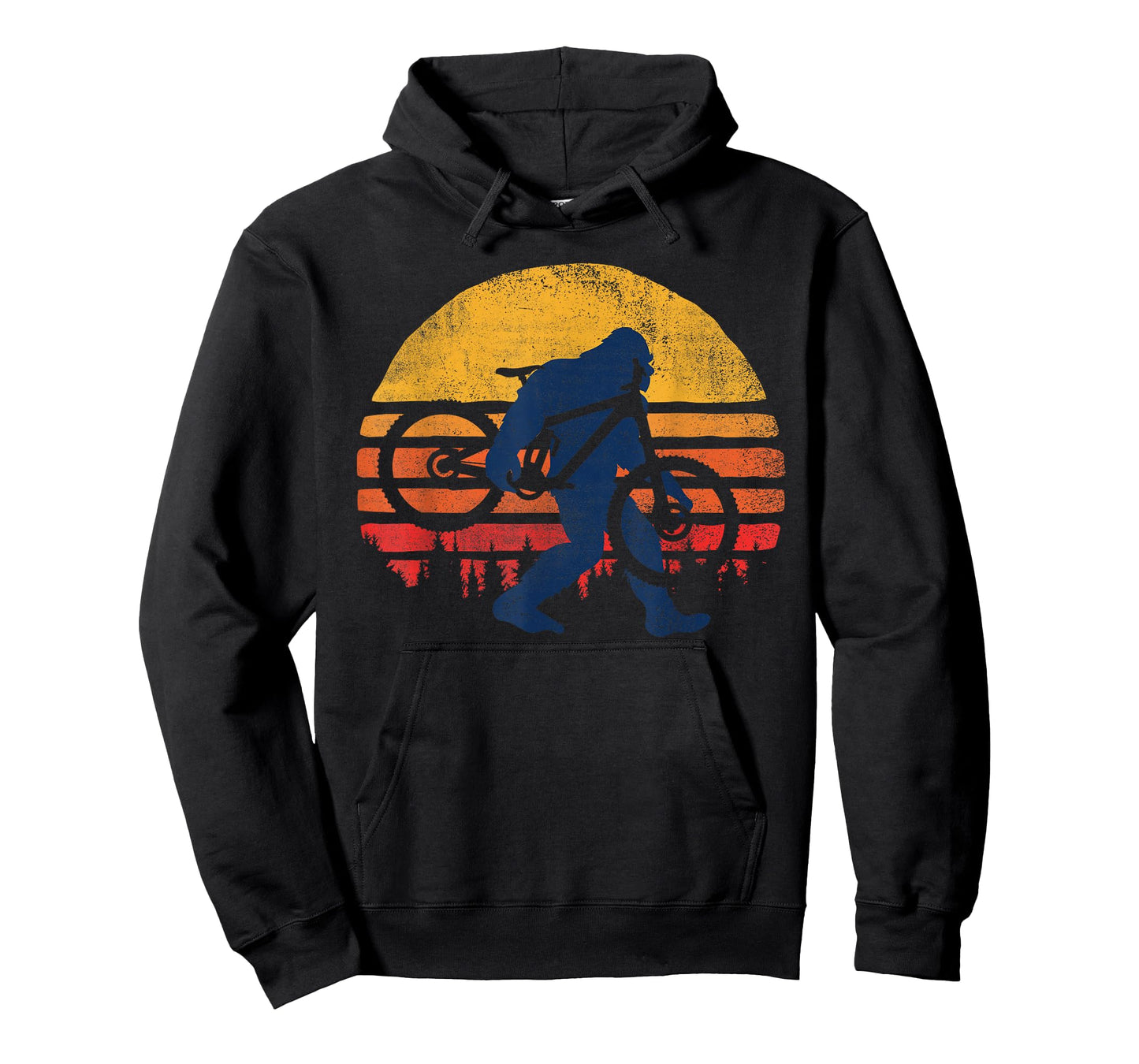 Bigfoot Bike - Funny MTB Graphic T-Shirt