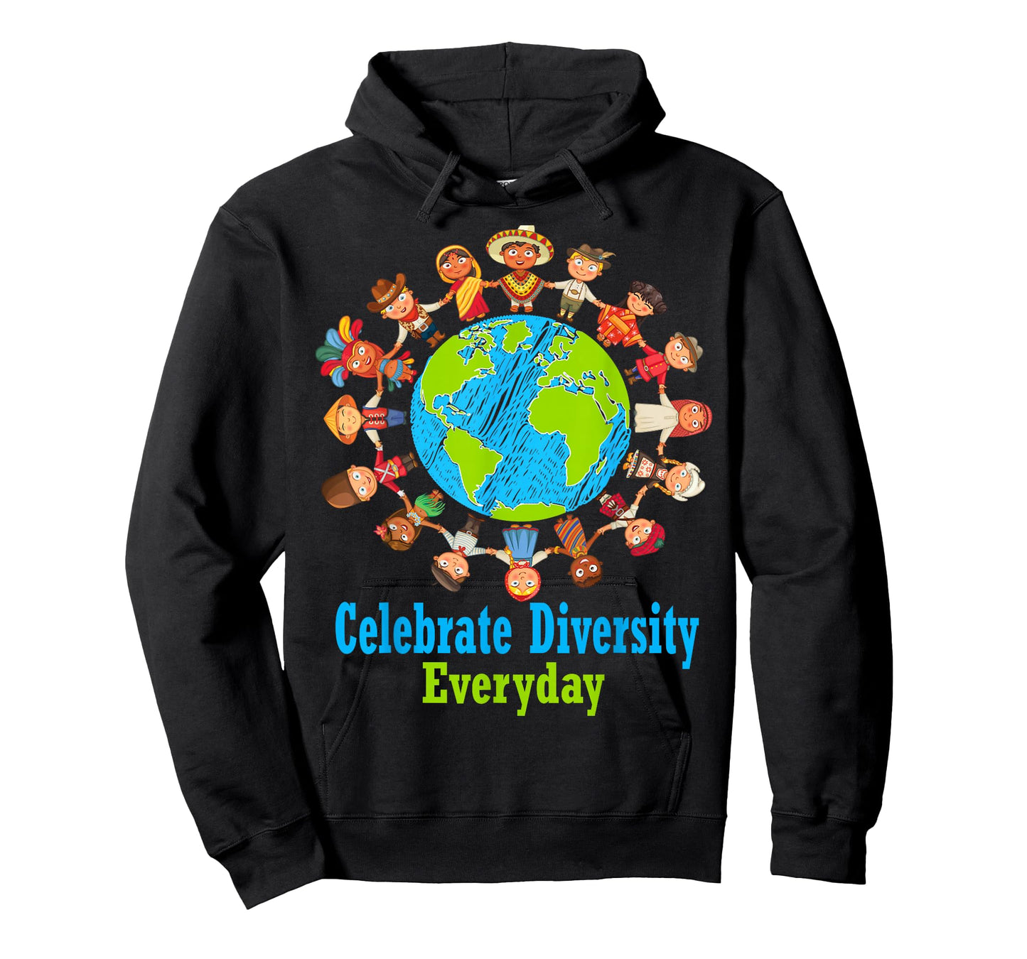 Celebrate Diversity Everyday Teachers & School Student Gift T-Shirt