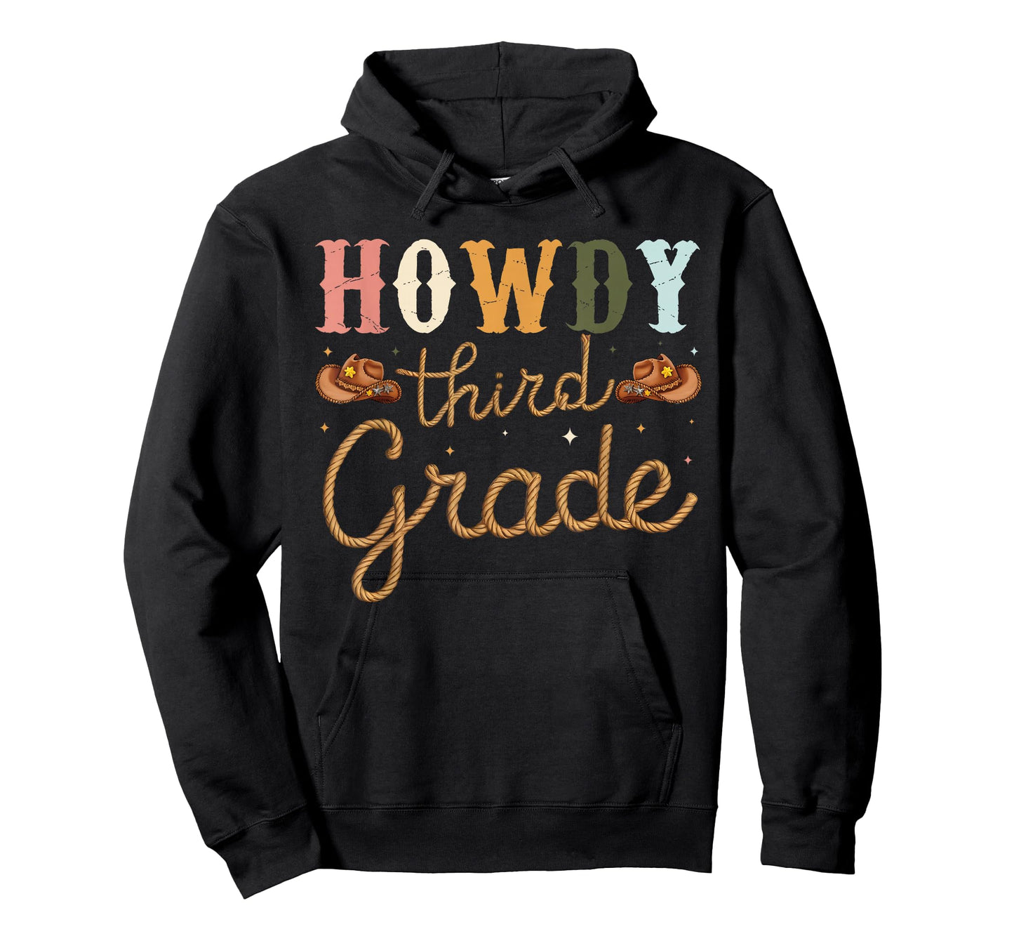 3rd Grade Teacher Rodeo Country Western Howdy Third Grade T-Shirt