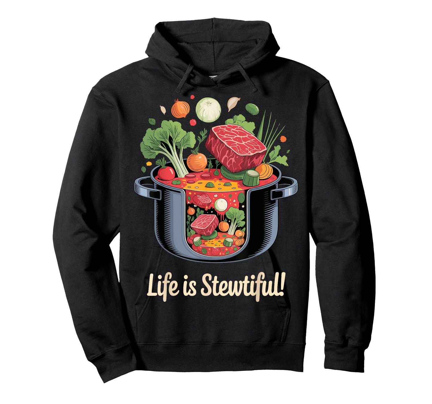Life is Stewtiful Cooking Design T-Shirt