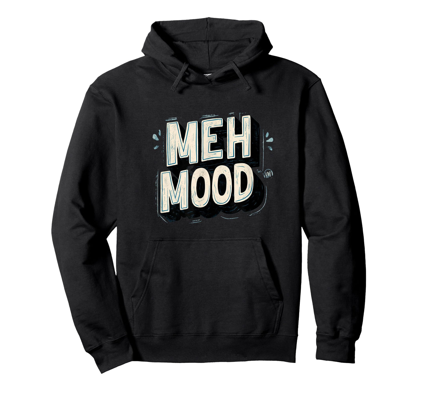 Funny Meh Mood Emblem for Boys and Girls T-Shirt