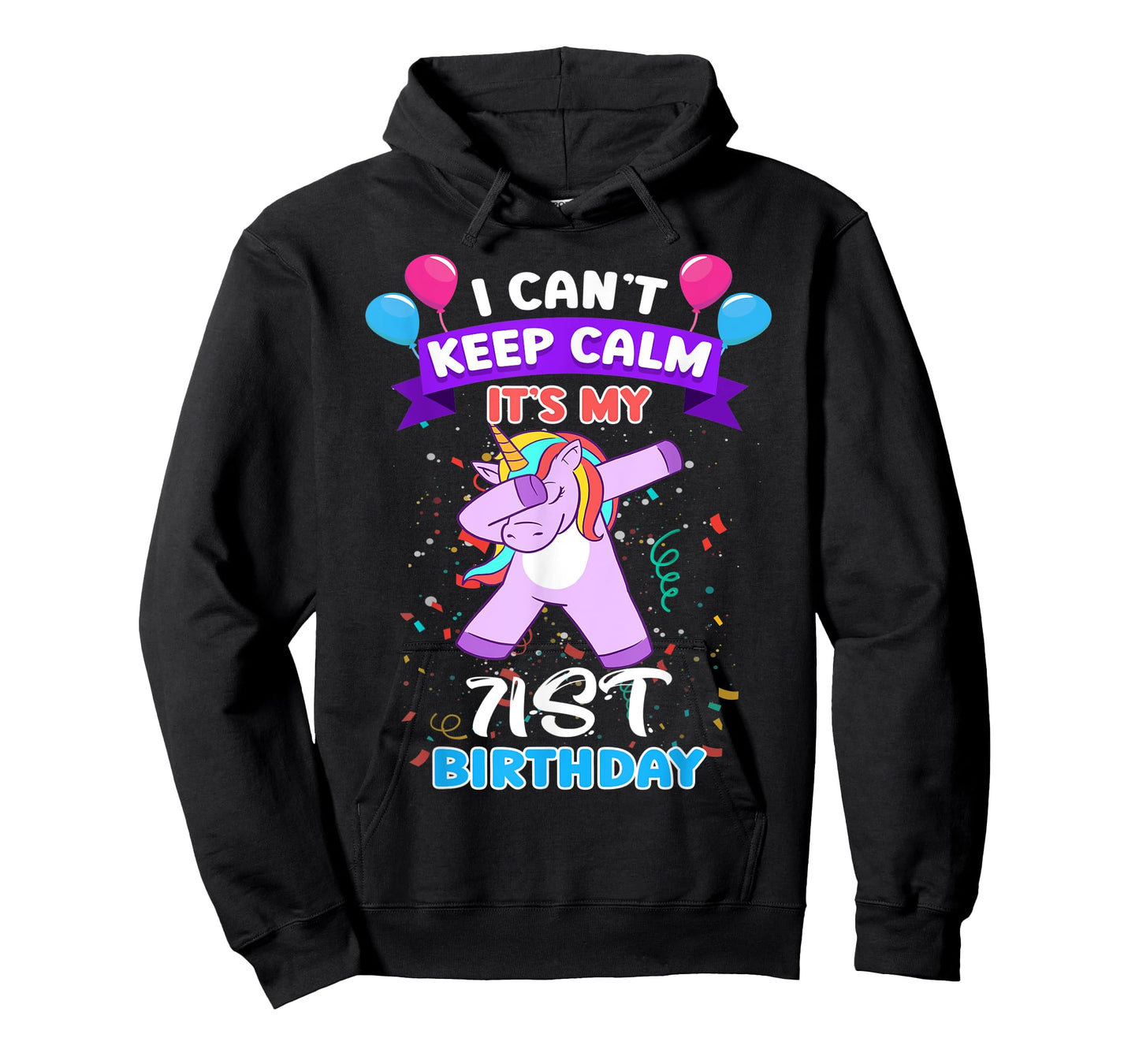 71th Birthday Unicorn Shirt For 71 Years Old Women At Age 71 T-Shirt