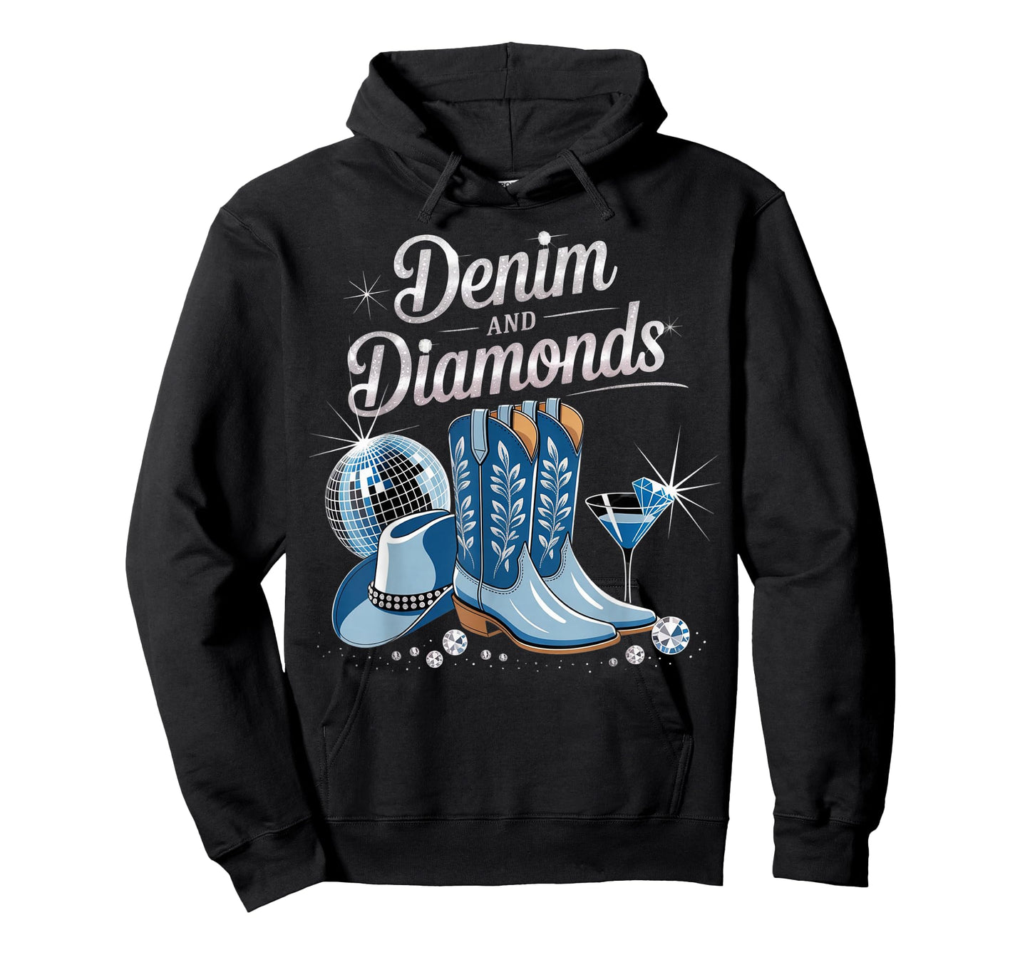 denim and diamonds for ladies 2025 denim with diamonds T-Shirt