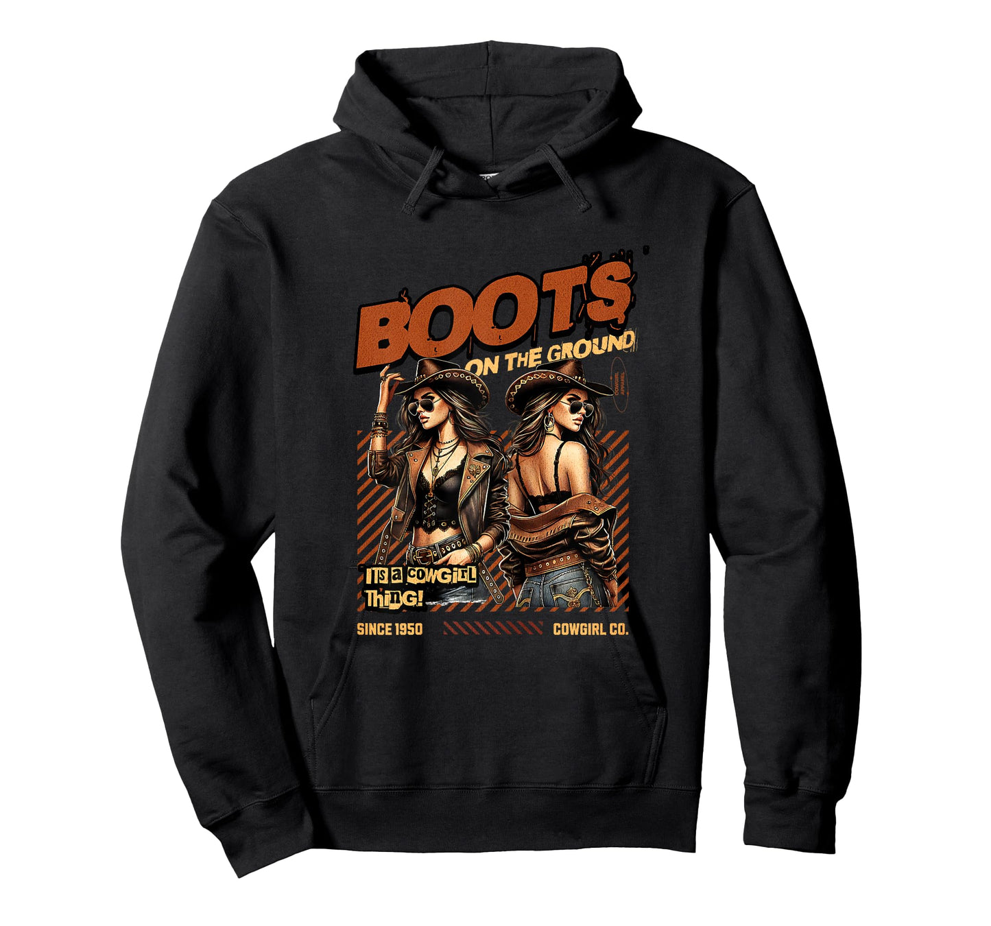 Cowgirl Linedance Boots On The Ground T-Shirt