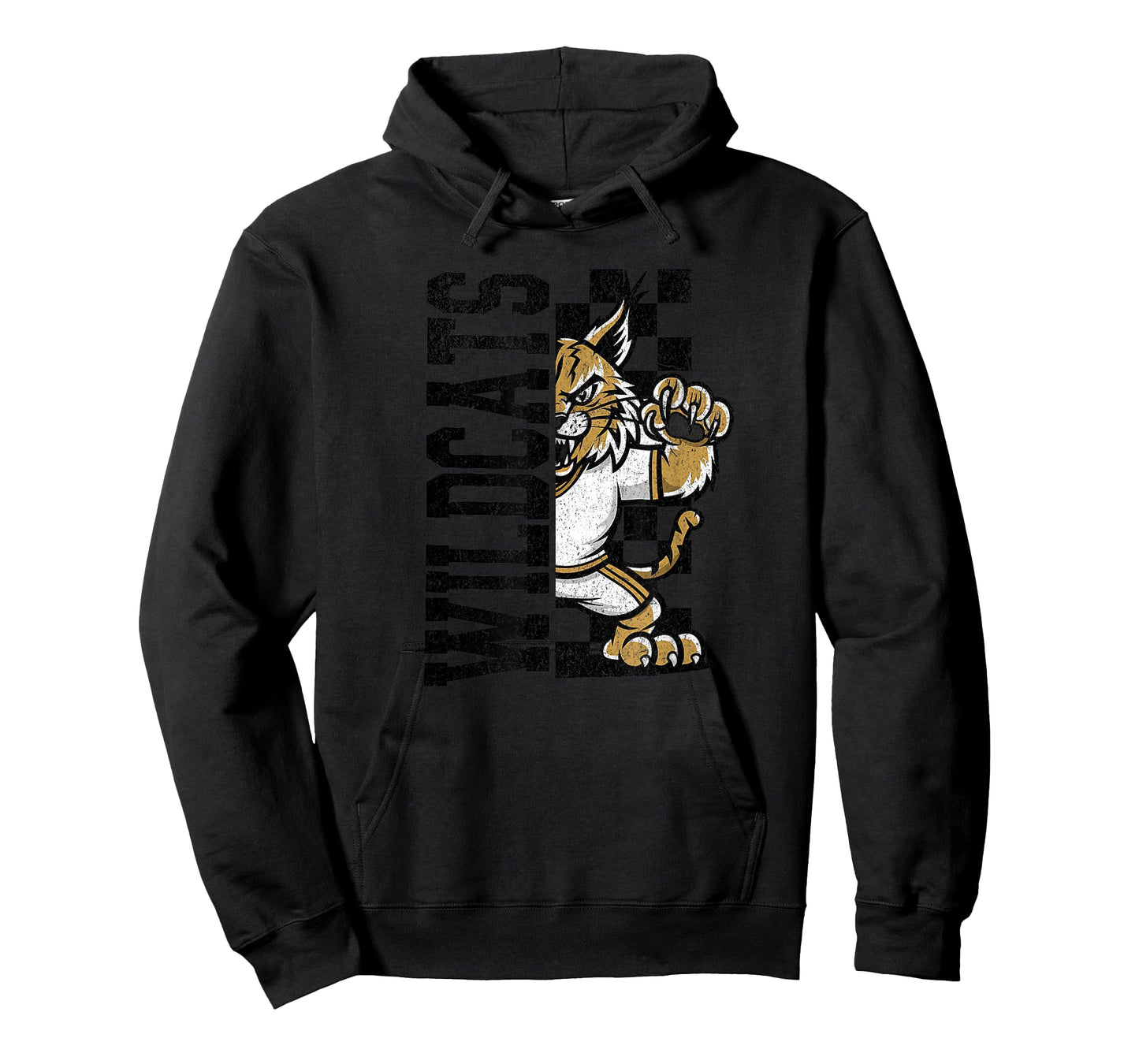 Wildcats Spirit High School Mascot Sports Team T-Shirt