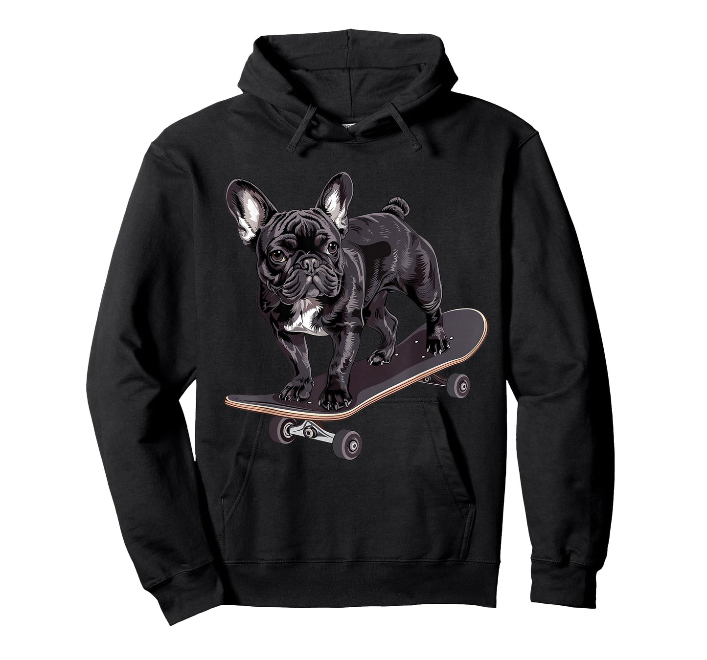 French Bulldog skateboard T-Shirt