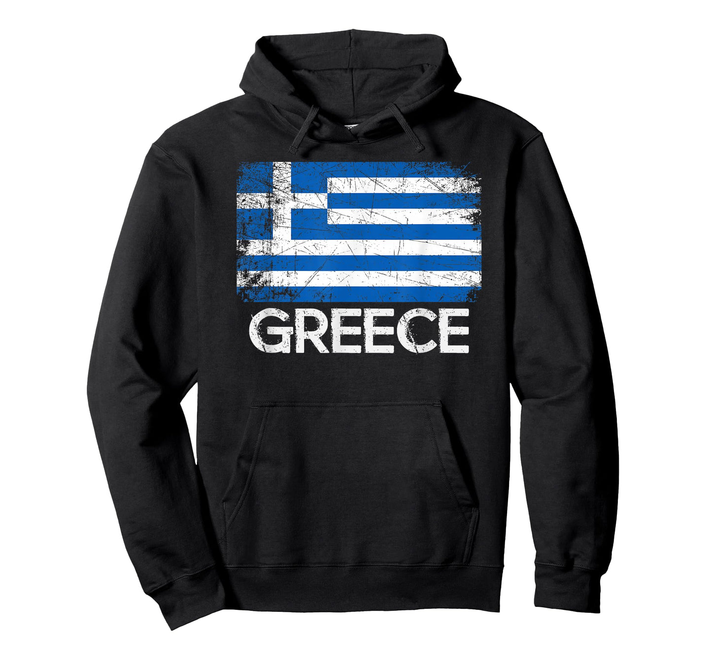Greek Flag T-Shirt | Vintage Made In Greece Gift T-Shirt