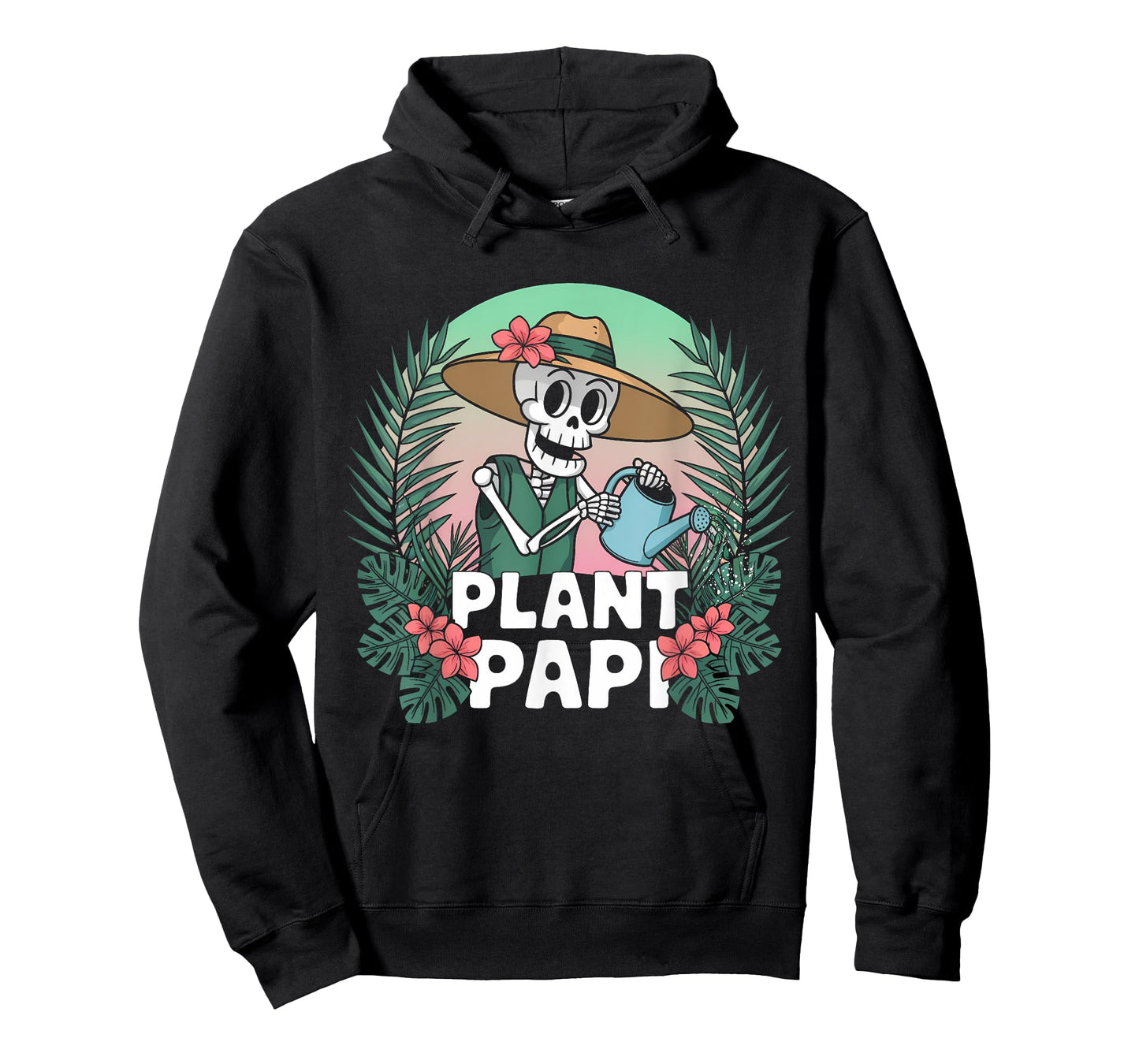 Halloween Plant Papi Daddy Gardener Vintage T-Shirt