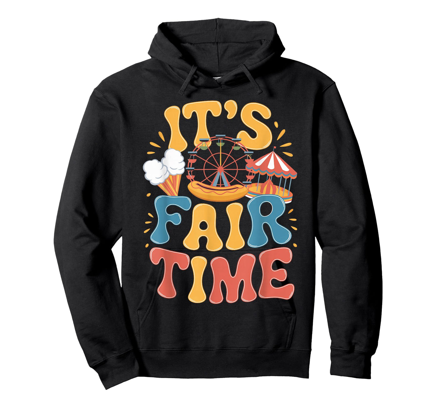 It's Fair Time Carousel Rides Country Fair Carnival Fair T-Shirt